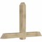 Ekena Millwork Eugene Rough Sawn Timber Gable Bracket, Douglas Fir, 72"W x 45"H x 6"D x 6"F, 15/12 Pitch GBW072X45X0606EUG00RDF - alternate 5